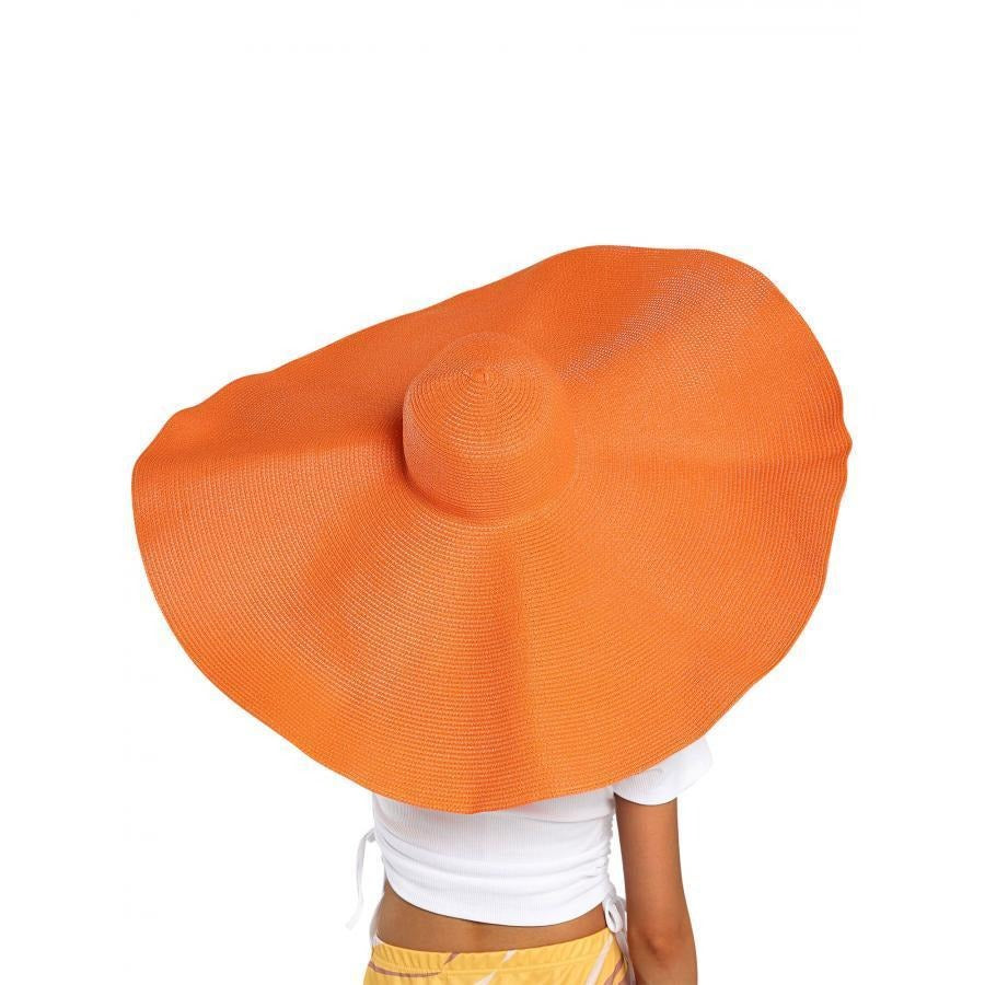 Oversized Beach Straw Hats for Women Floppy Extra Large Sun Visor Hat Wide Brim Summer Roll Up Big Beach Hat Women Foldable