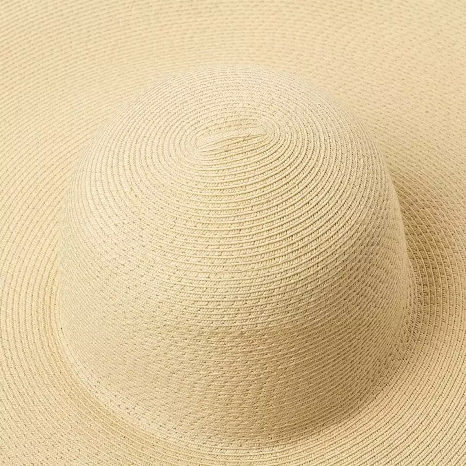 Oversized Beach Straw Hats for Women Floppy Extra Large Sun Visor Hat Wide Brim Summer Roll Up Big Beach Hat Women Foldable