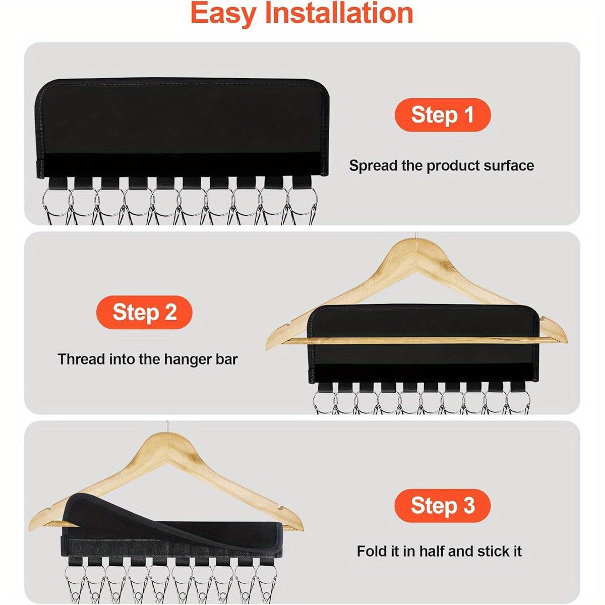 2pcs Heavy-Duty Hat Rack Organizer with 10 Clips - Space-Saving Closet & Garage Storage for Baseball Caps, Beanies, Hats - Sturdy Hanging Hooks for Wardrobe, Retail Display - Ideal Gift for Men & Women (No Assembly Needed) - Black, Hat Rack for Wall